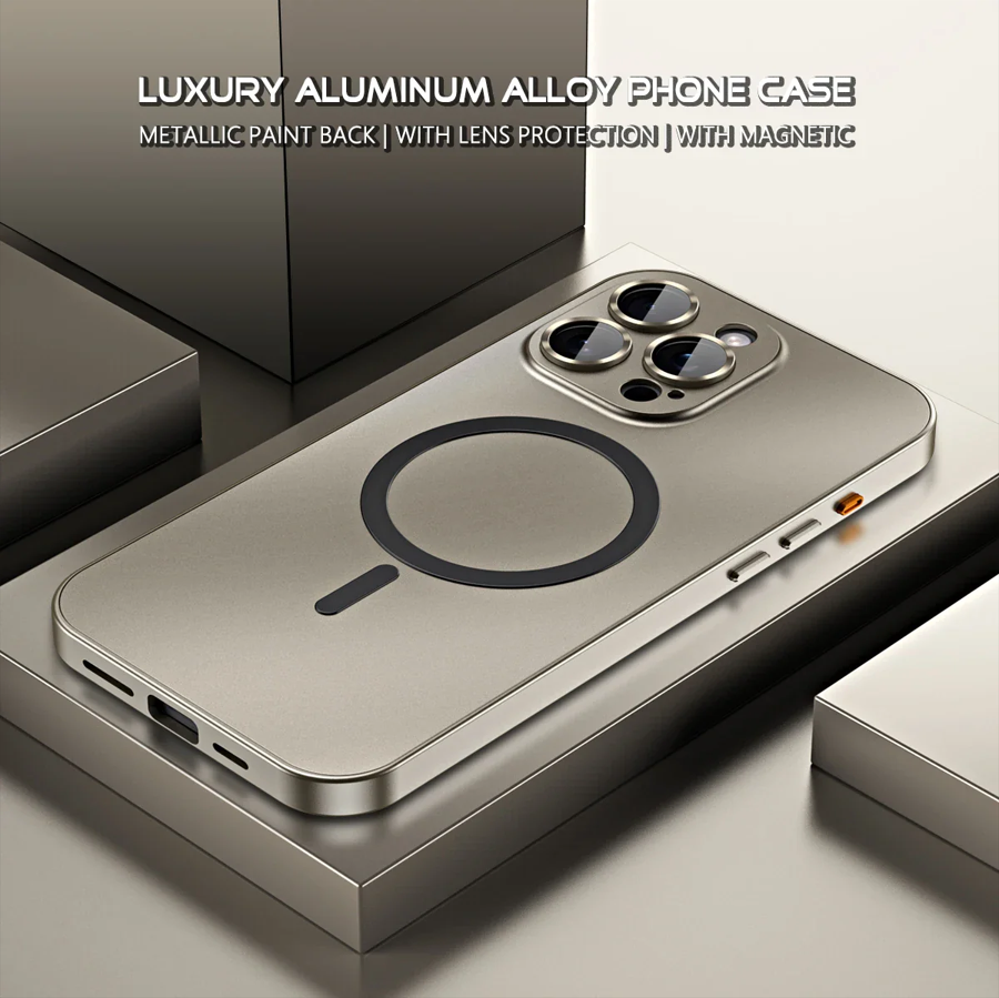 Aluminum Magnetic Phone Case