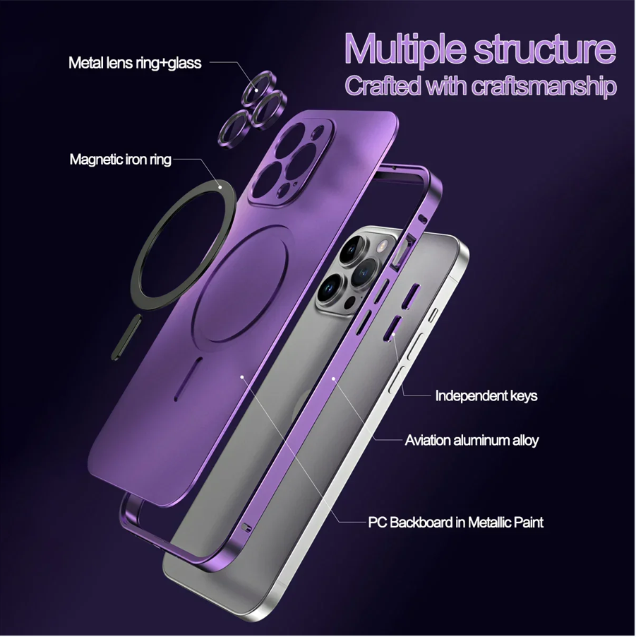Aluminum Magnetic Phone Case