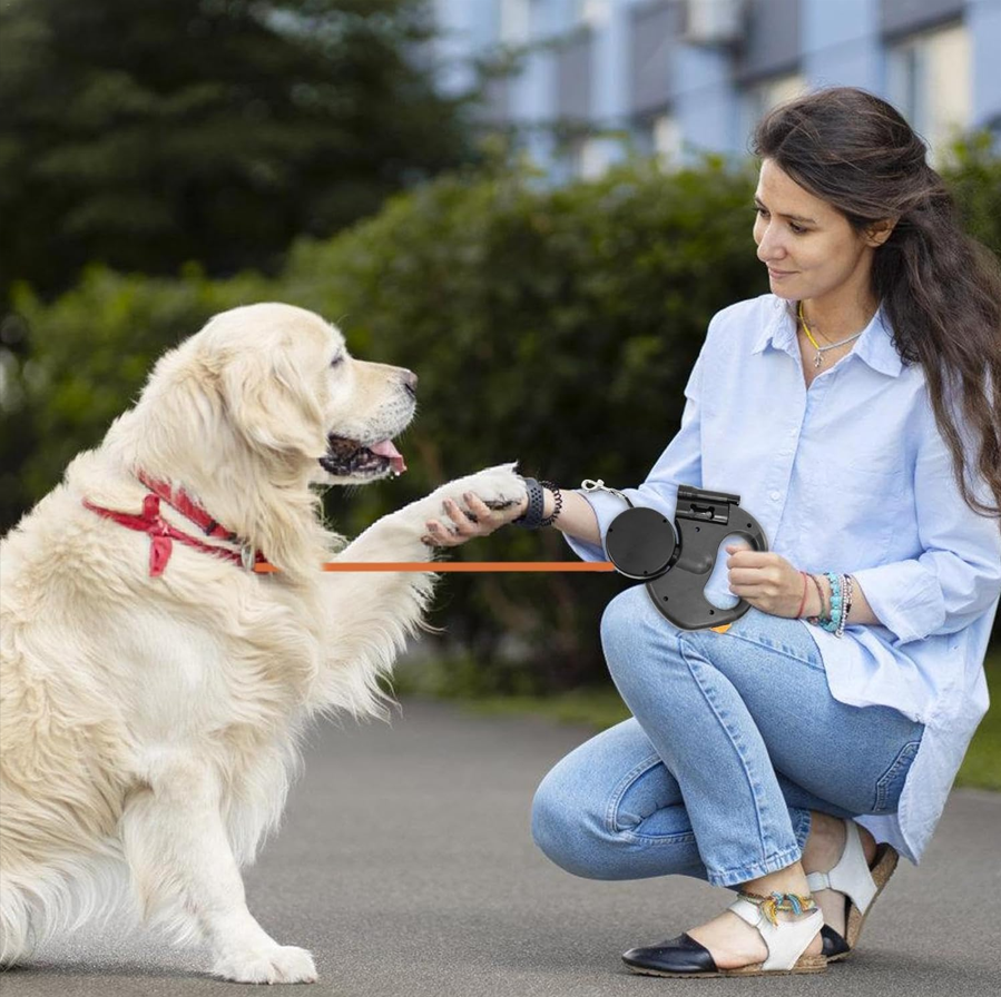 Rotatable Adjustable 360° Telescopic Dog Lead