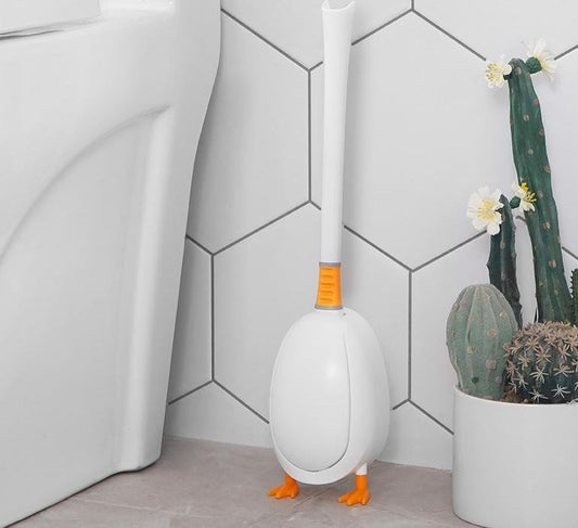 Cepillo de baño con forma de patito