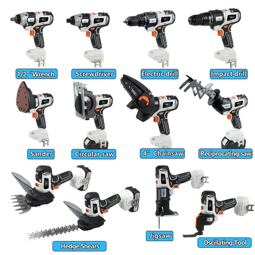 Bürstenloses 11-Werkzeug-Kombi-Kit