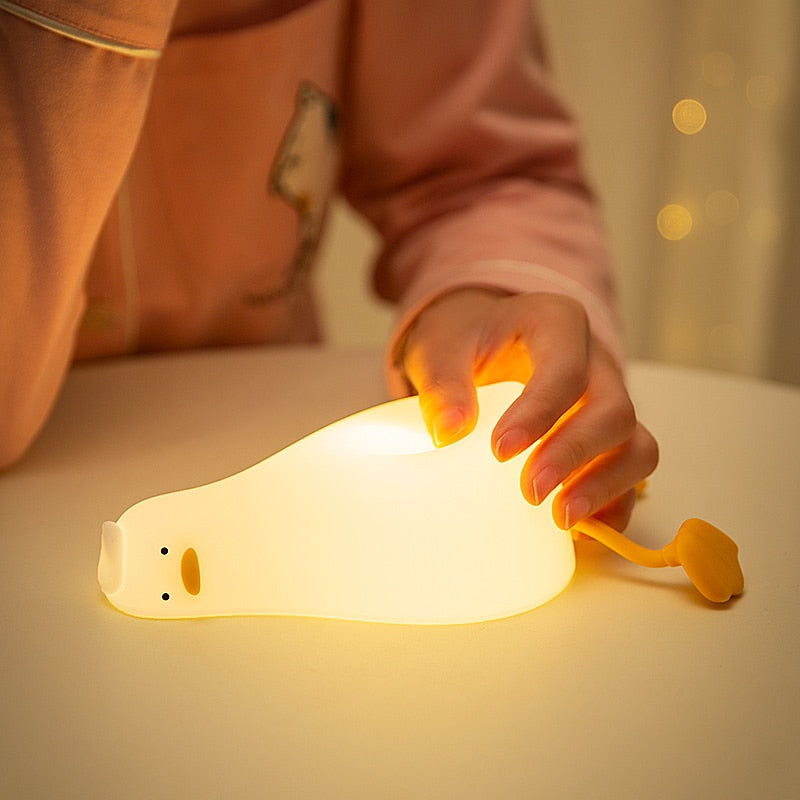 Luz de noche de pato