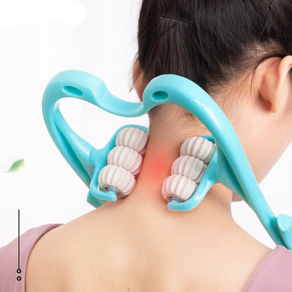 Masajeador de cuello de triple punto