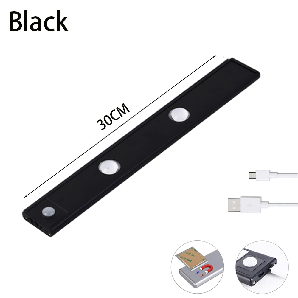 Luz LED nocturna con sensor de movimiento y USB 