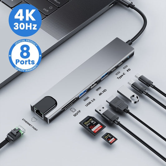 Adaptador para computadora portátil con estación Thunderbolt 