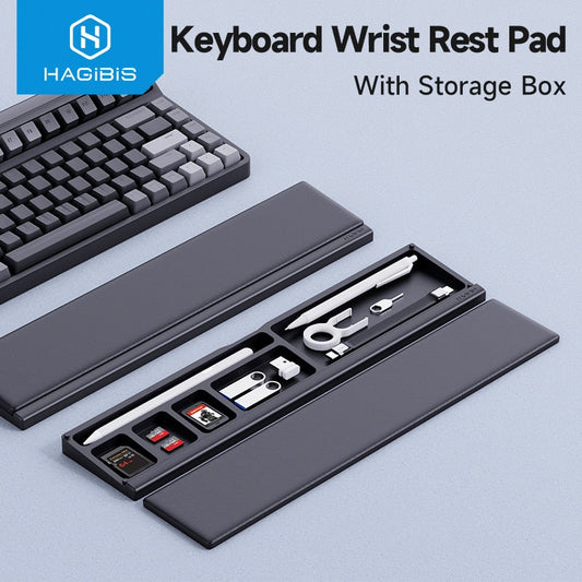 Almohadilla de descanso para muñecas para guardar el teclado 