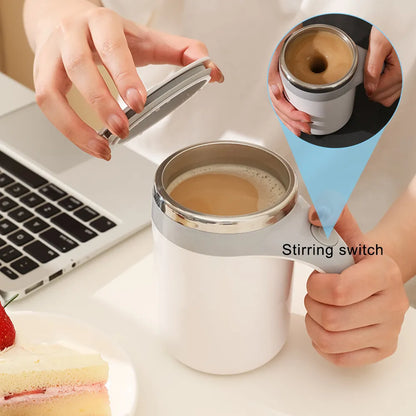 Vaso mezclador automático recargable