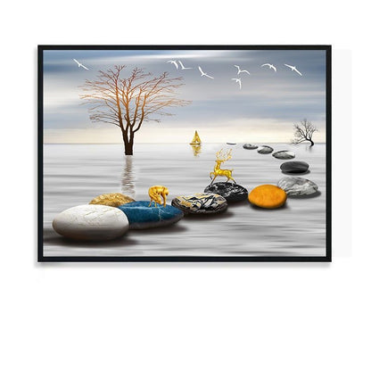 Pintura decorativa de portada 