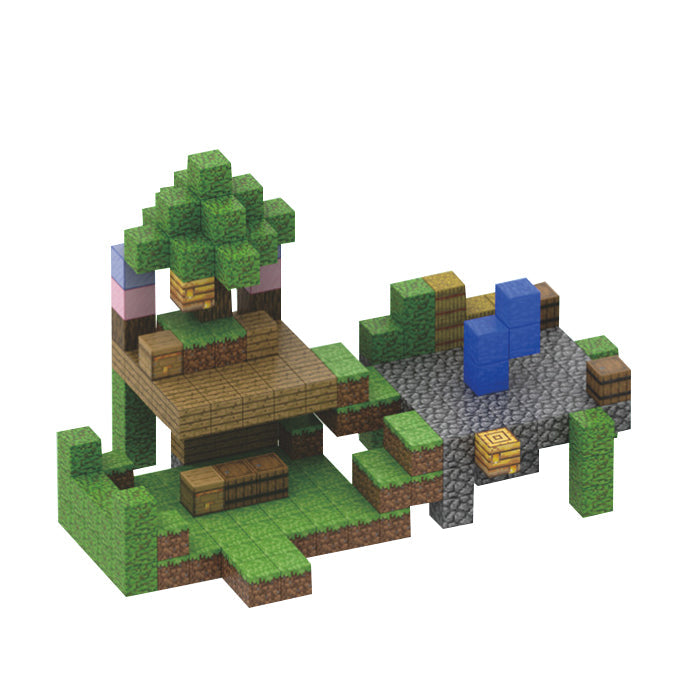 216PCS My World Magnetische Würfel Bausteine ​​Magnet World Set 