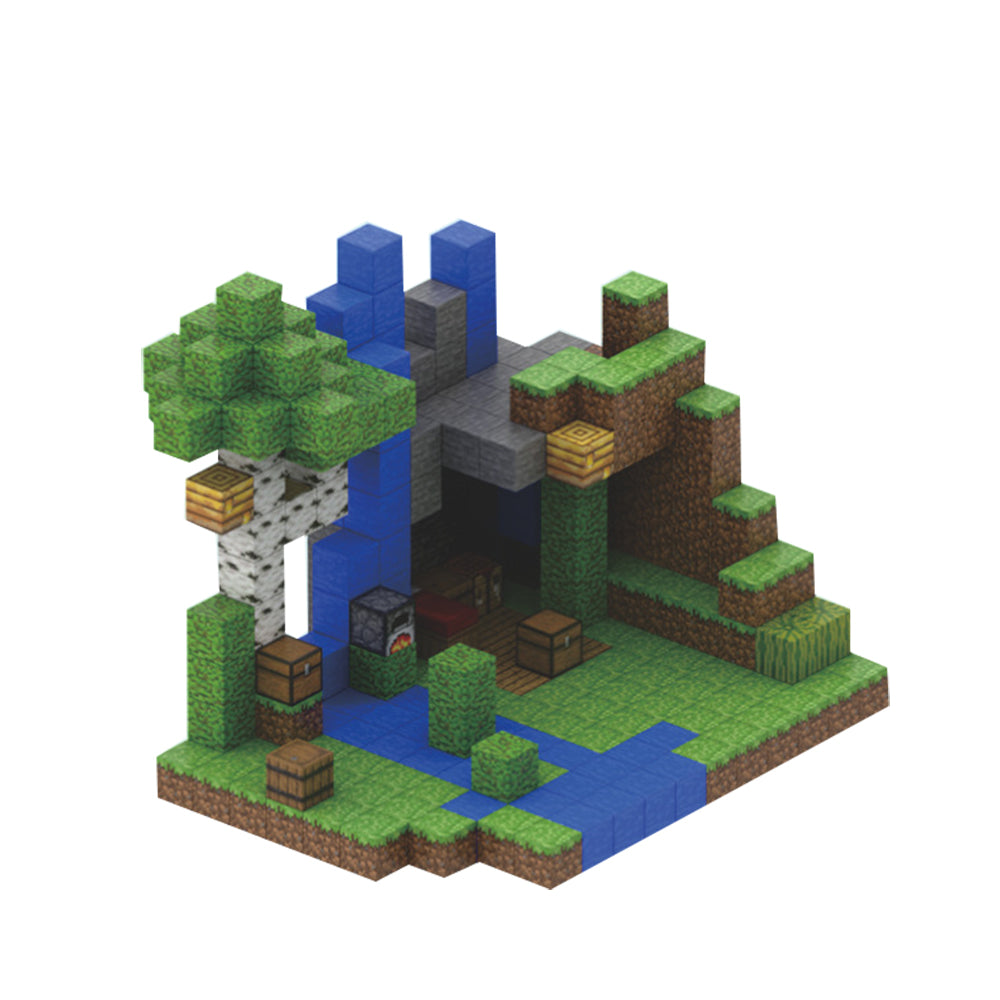 300PCS Magnetblöcke Spielzeug Sensorisches Montessori-Lernspielzeug für die Entwicklung und Kreativität von Kindern