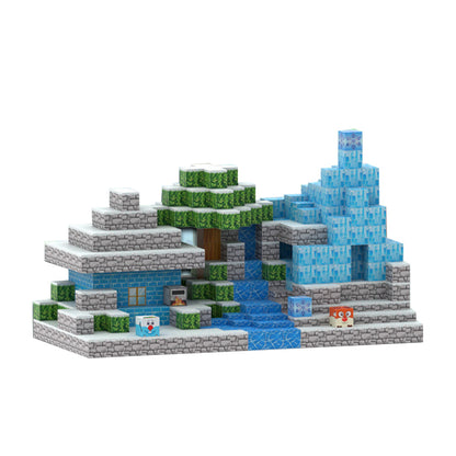 680 Stück Magnetblöcke – Baue meine Magnetwelt, Frozen Edition, magnetische Bausteine ​​für Kleinkinder