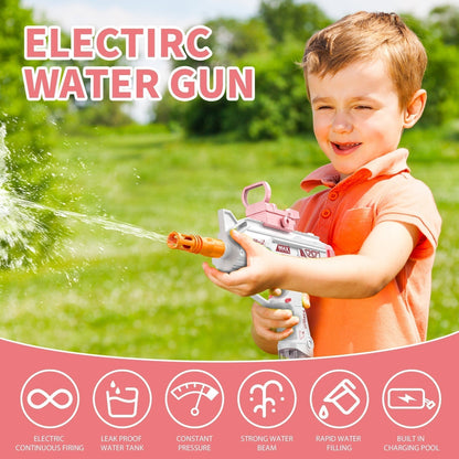 UZI electric water gun Children's toy water jet gun summer water play 8+