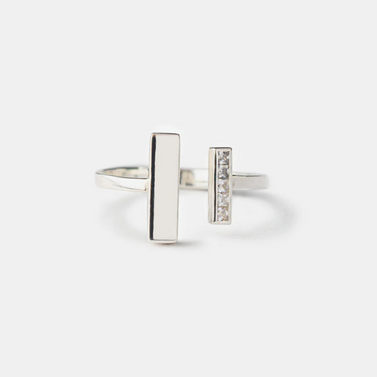 Dicker und dünner Ring