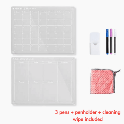 MemoMate™ – Magnetischer Acrylkalender und Planer 
