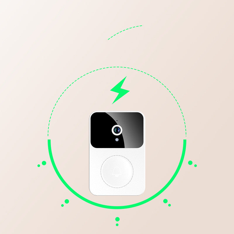 Timbre con video inteligente inalámbrico, monitor visual wifi para el hogar, cámara remota