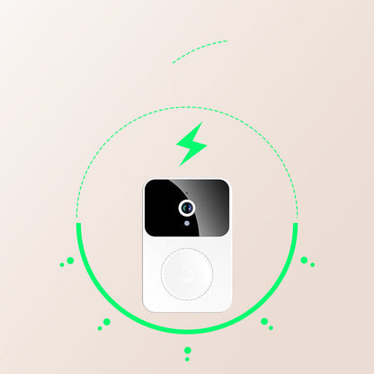 Timbre con video inteligente inalámbrico, monitor visual wifi para el hogar, cámara remota