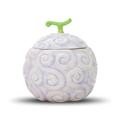 Luffy - themed Ceramic Cup & Rubber Devil Fruit - shaped Ashtray