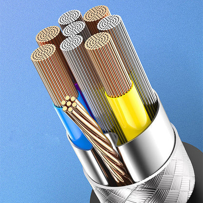 Cable de carga USB giratorio Apple y Type-C