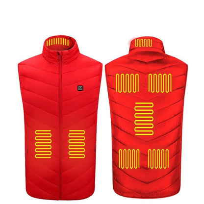 Heated Vest Coat Washable Usb Charging Electric