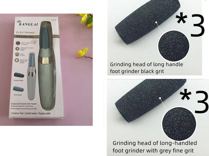 Electric Foot Scrubber Automatic Foot Grinder Calluses Pedicure Foot Files Clean Tool