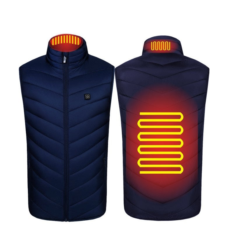 Heated Vest Coat Washable Usb Charging Electric