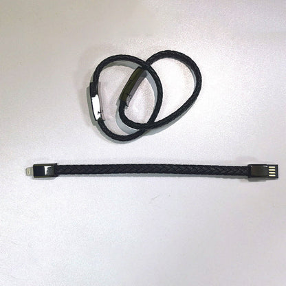 Cable de carga USB para pulsera para iPhone, USB-C y Micro