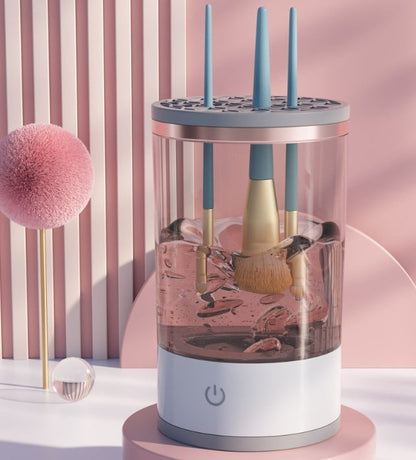 Limpiador de brochas de maquillaje eléctrico definitivo