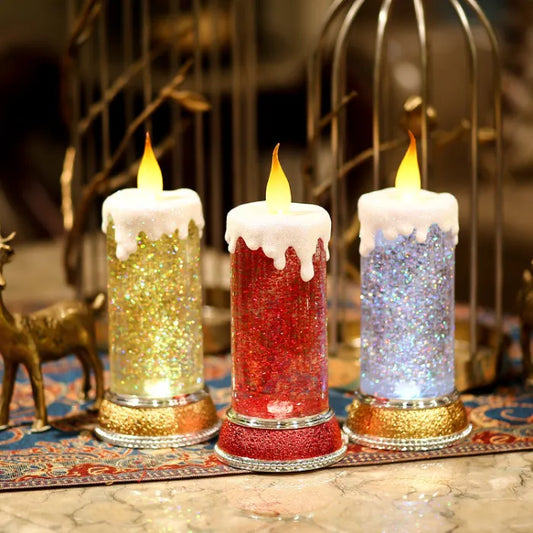 Velas navideñas LED 