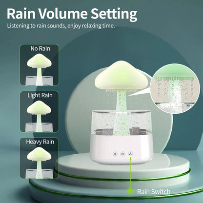 DreamsCloud - Humidificador con forma de gota de lluvia 
