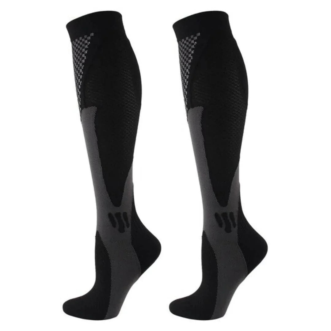 Socken mit hoher abgestufter Kompression