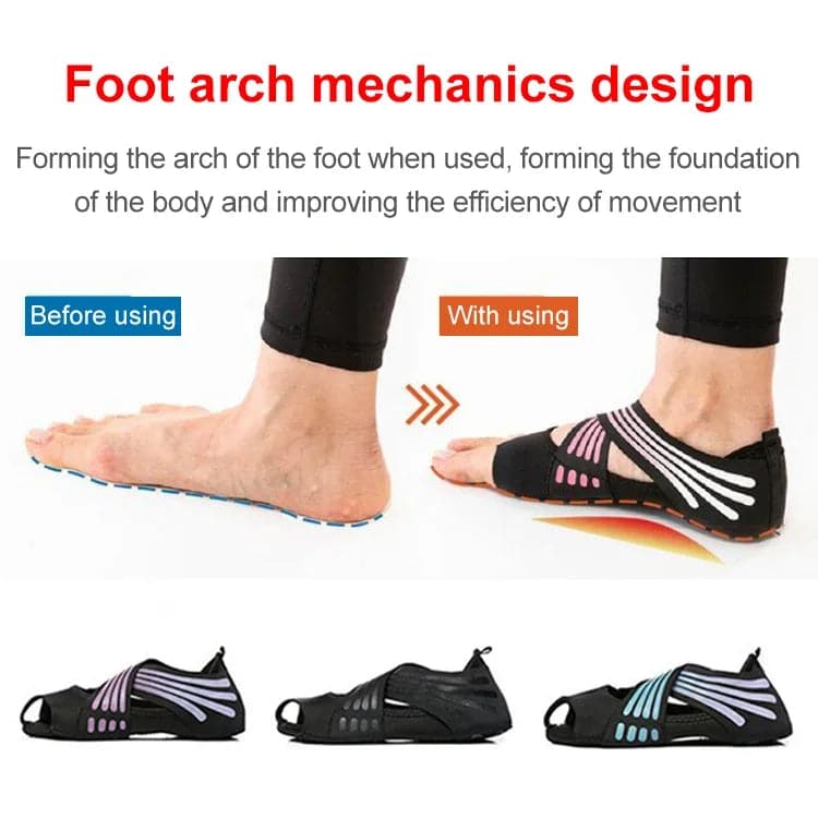 Socken zur Korrektur der Zehenform