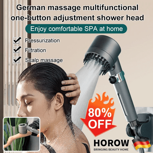 🔥Heißer Verkauf ✨ BIS ZU 60 % RABATT🔥 Deutsche multifunktionale Massagedusche 