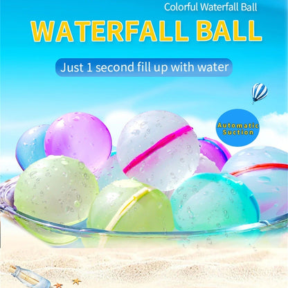 Globos de agua reutilizables