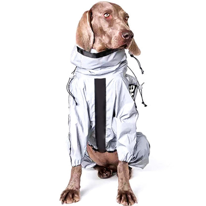 Chubasquero reflectante para perros