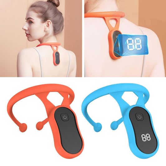 Dispositivo corrector de postura inteligente con recordatorio científico para el cuello, para la columna cervical, para hombres y mujeres, cuello y espalda