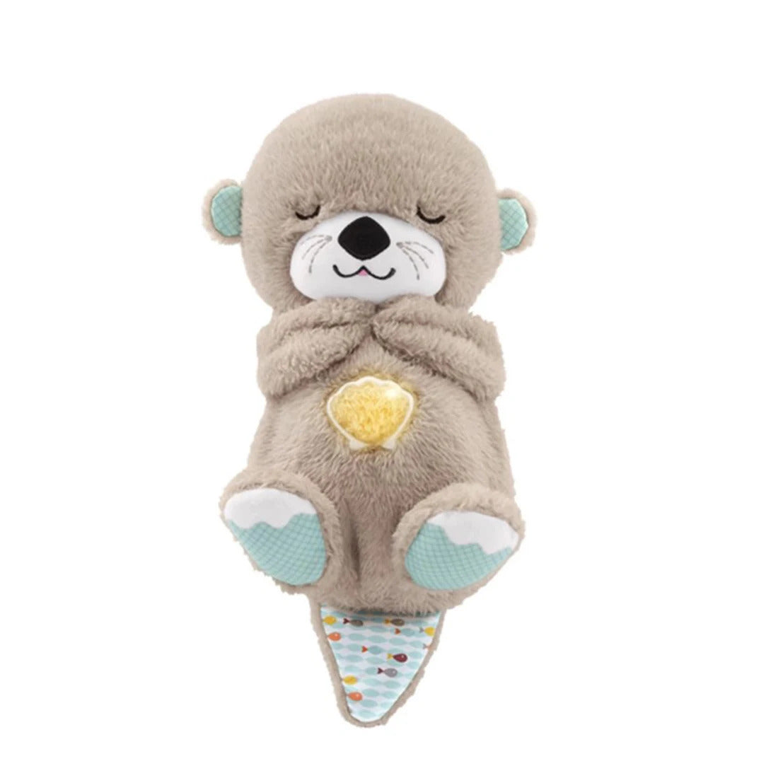 Nutria de peluche que respira 