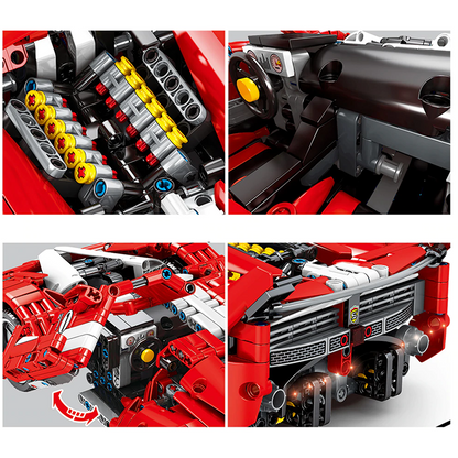 XX Italienisches Pferd 1282 Teile 