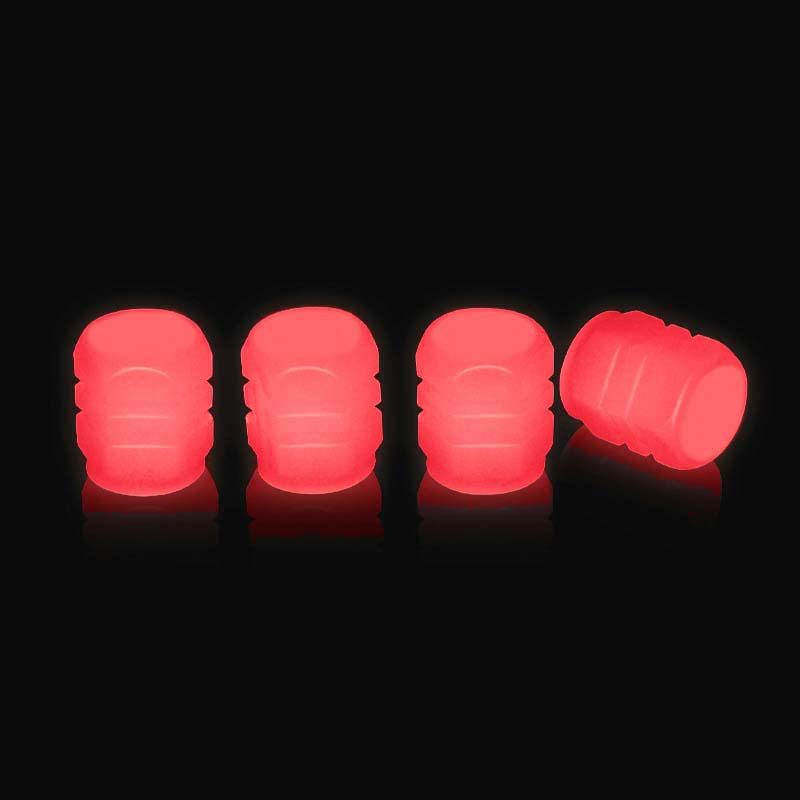 Tapa de válvula luminosa para automóviles y bicicletas Cubierta de núcleo luminoso para válvula de neumático de vacío