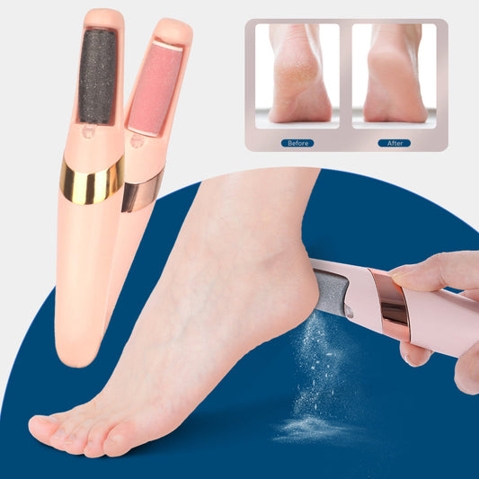 Limpiador de pies eléctrico, pulidor automático de pies, lima para pedicura, callos, herramienta de limpieza