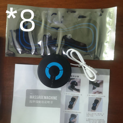 Masajeador eléctrico de columna EMS Pulse para cuello, hombros y cuerpo entero, dispositivo de masaje portátil