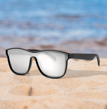 Las gafas espía inteligentes con Bluetooth hacen llamadas en el oído