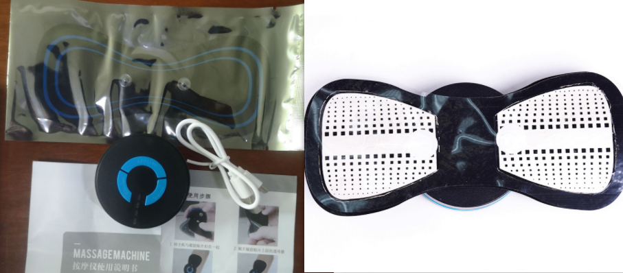 Masajeador eléctrico de columna EMS Pulse para cuello, hombros y cuerpo entero, dispositivo de masaje portátil