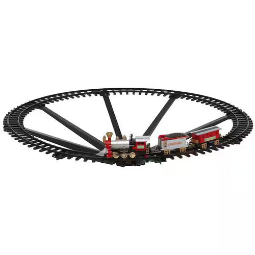 9 Fuß Weihnachtsbaum-Eisenbahn-Set