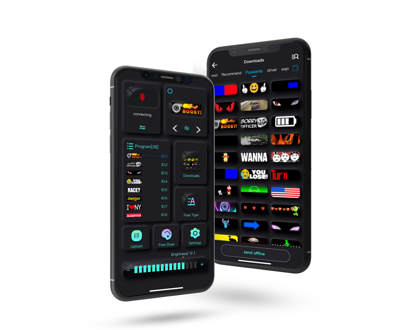 Pantalla LED Kwoser personalizable