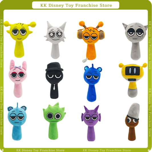 Sprunki-Plüschtiere: Süß, gruselig und kuschelig!" 🎉👻