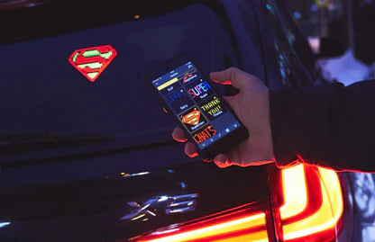 Auto Emoji LED-Lichtanzeige