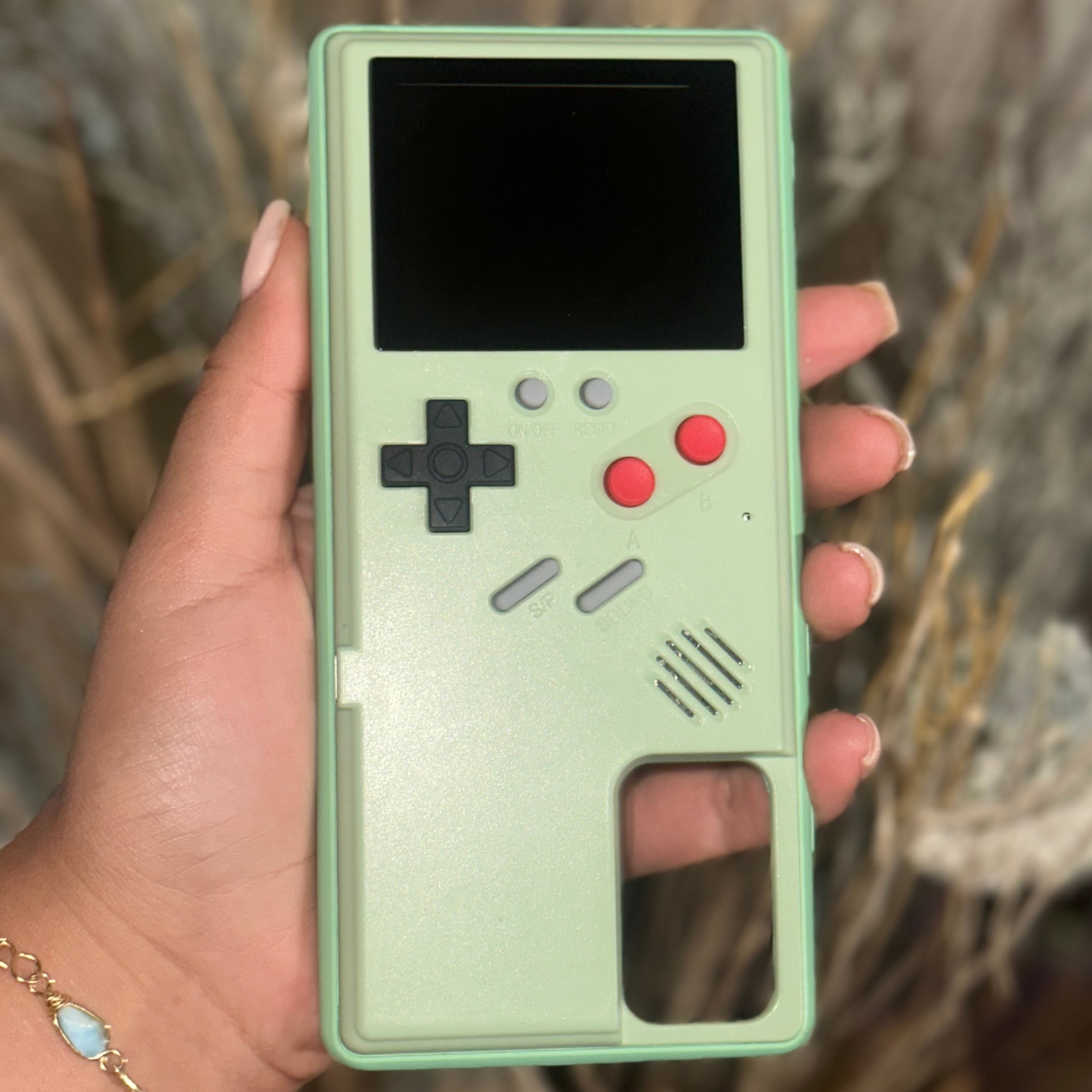 Estuche retro para juegos de Samsung 