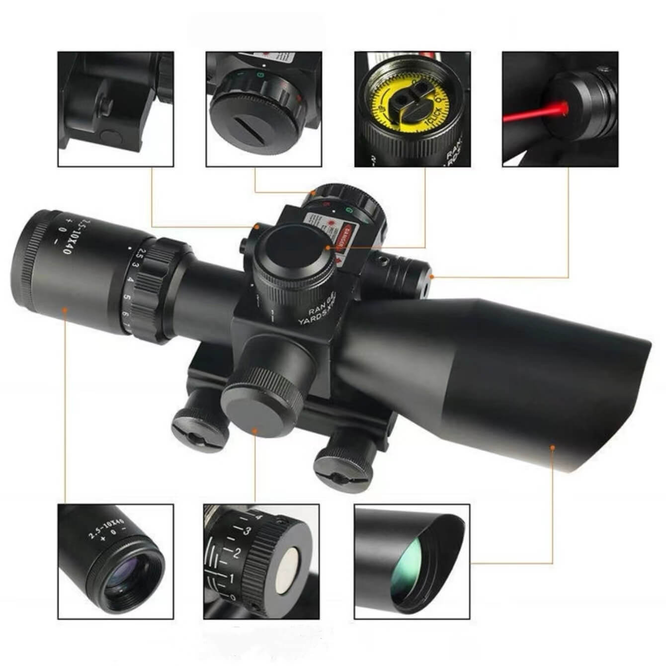 New Multi-Scope All-metal Design For Toy Guns