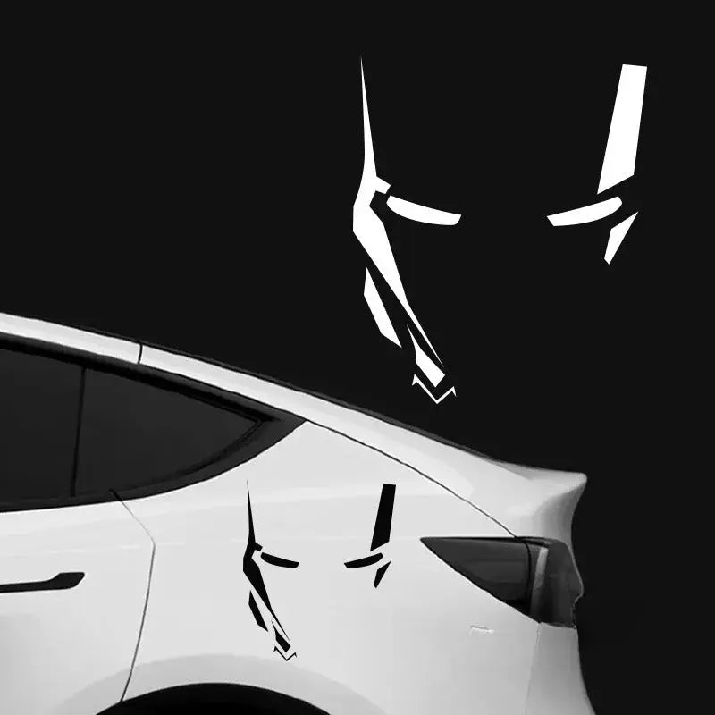 Reflektierende Vinyl-Aufkleber von Venom/Iron Man