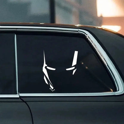 Reflektierende Vinyl-Aufkleber von Venom/Iron Man
